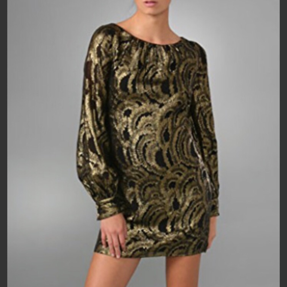 Milly Bridget Long Sleeve Dress